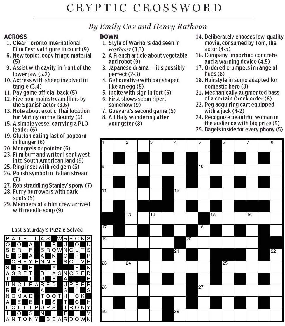 Writer loos crossword clue